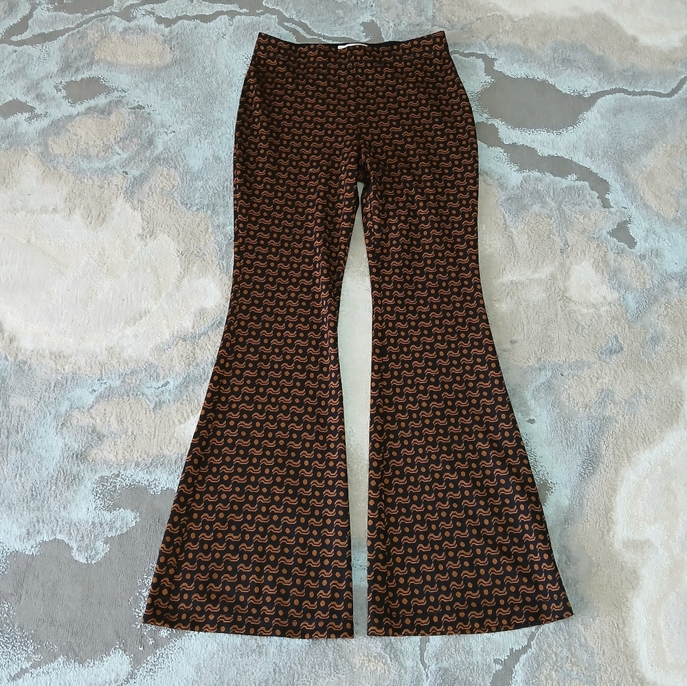 By Anthropologie‎ High-Rise Flare Pants